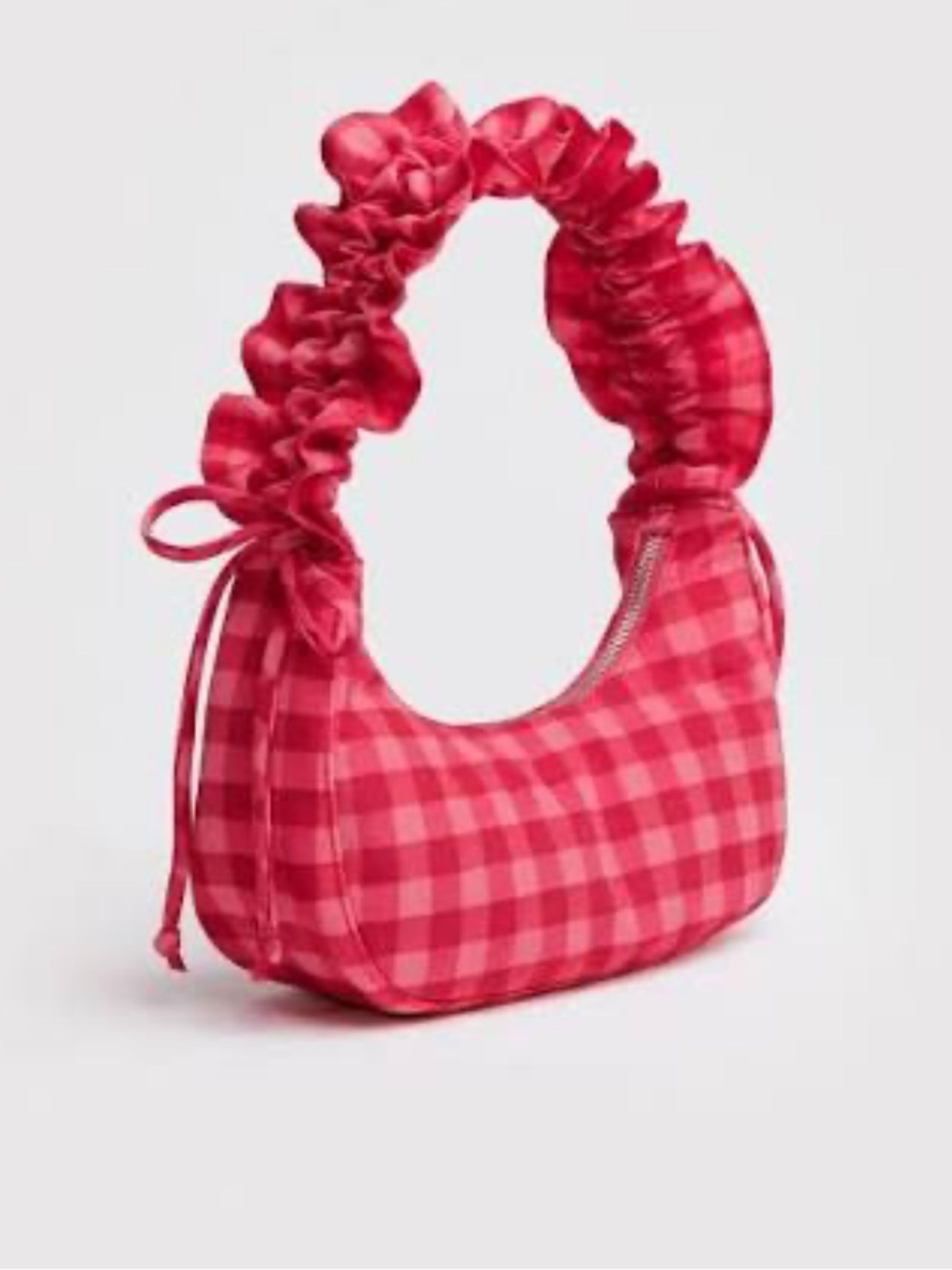 BAGGU Molly Goddard Gingham Ruffle Bag